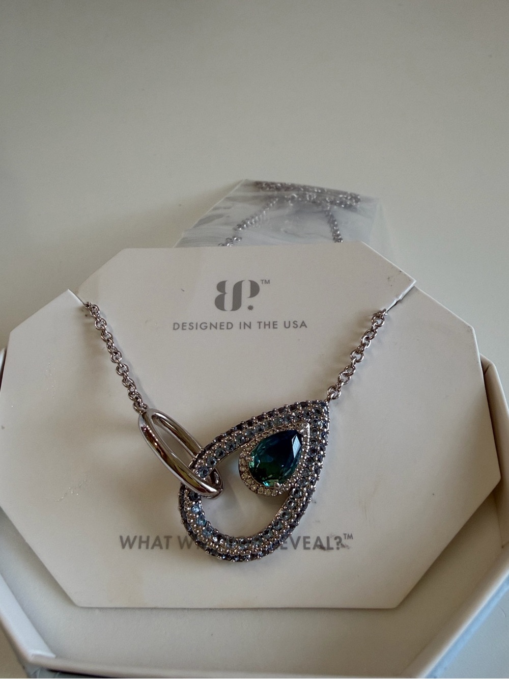 BP Pear Drop Romance necklace